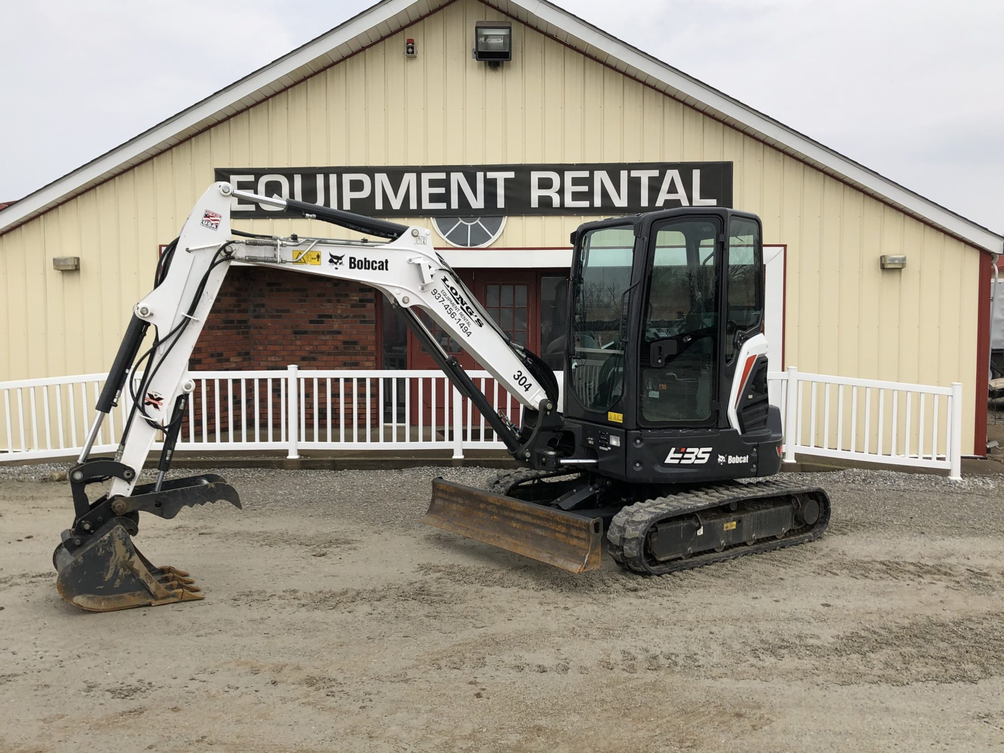 Bobcat E35 Mini Excavator Longs Rental